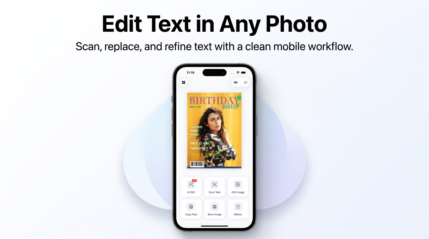 EditShot editor home screen